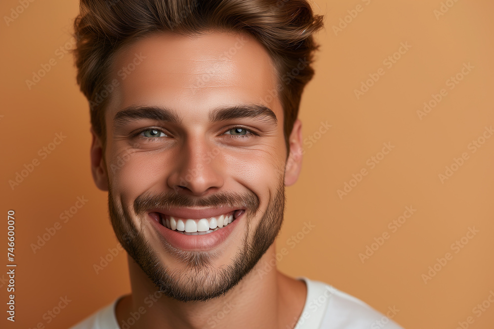 Studio Elegance Close-Up of Beautiful Teeth, Smiles, and Happy People. Studio Elegance Close-Up of Beautiful Teeth, Smiles, and Happy People.