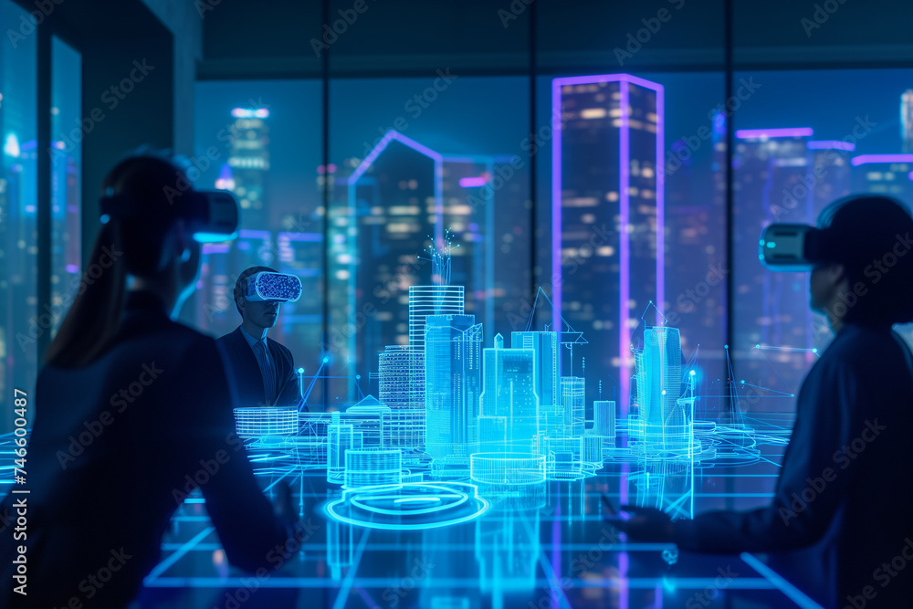 Architect Crafting the Future 3D Visualization with Augmented Reality and VR Technology Architect Crafting the Future 3D Visualization with Augmented Reality and VR Technology