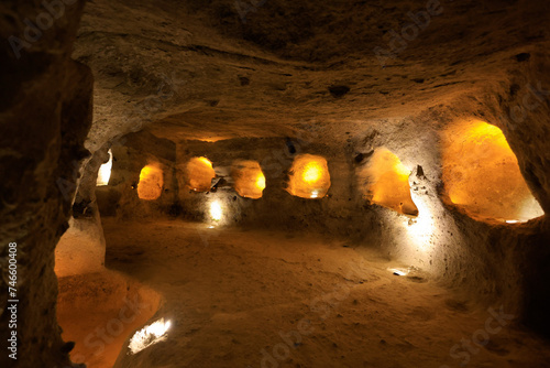 The Rock Town of Kayasehir, Cappadocia, Turkey.