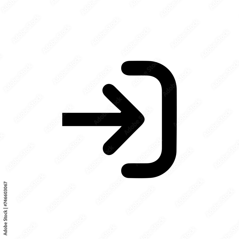 Login Icon in trendy flat style isolated on white background. Approach symbol for your web site design, logo, app, UI. Vector illustration, EPS10. Login Icon in trendy flat style isolated on white background. Approach symbol for your web site design, logo, app, UI. Vector illustration, EPS10.