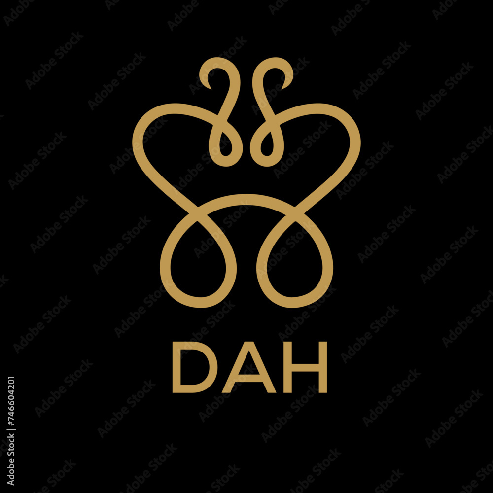 DAH Letter logo design template vector. DAH Business abstract connection vector logo. DAH icon circle logotype.
DAH Letter logo design template vector. DAH Business abstract connection vector logo. DAH icon circle logotype.