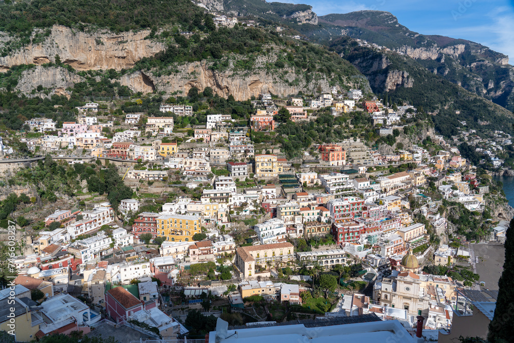 Fototapeta premium view of the city