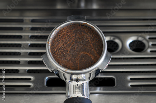 coffee puck espresso puck channeling