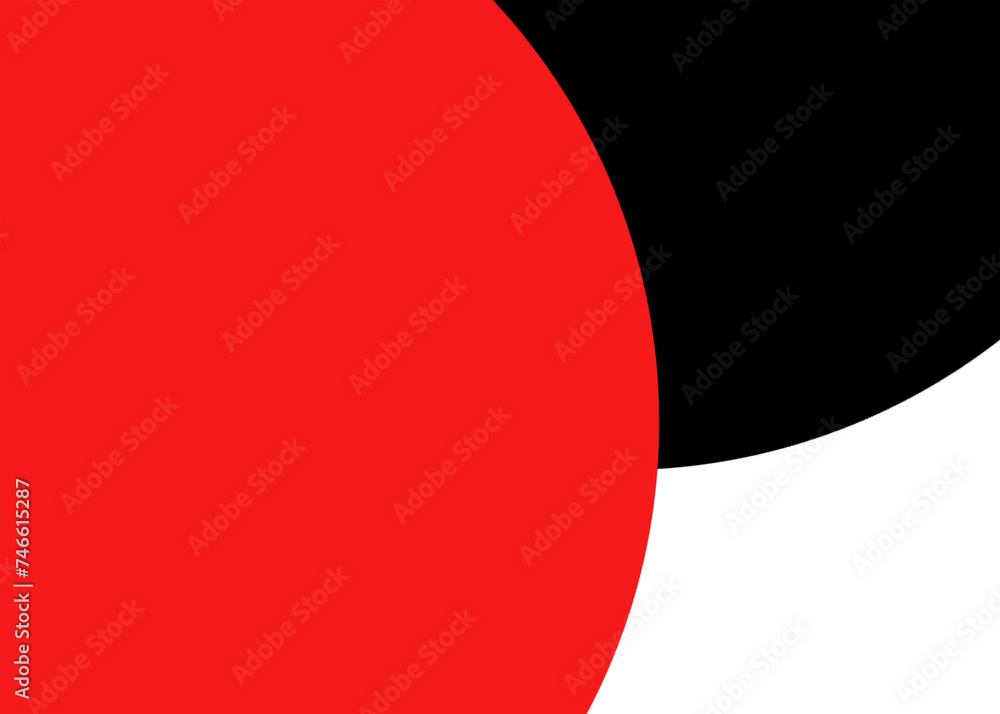 Red, Black and White Graphic Background