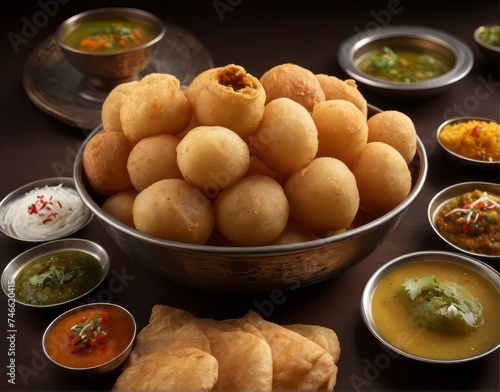 Pani Puri, Golgappe, Chat item, India