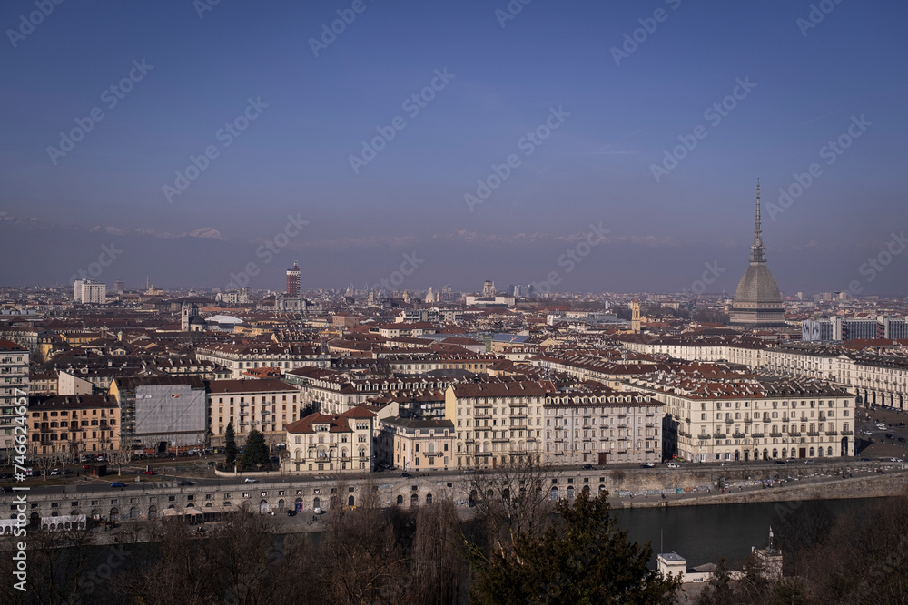 The city of Torino, Turin, Italy