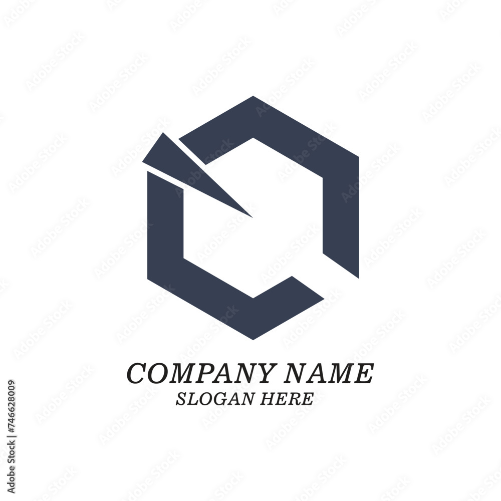 Company name logo design simple concept Premium Vector Company name logo design simple concept Premium Vector