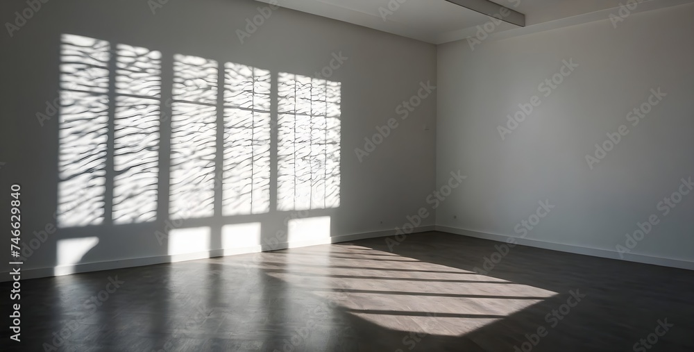 empty white wall of the room with a shadow from the window
empty white wall of the room with a shadow from the window
