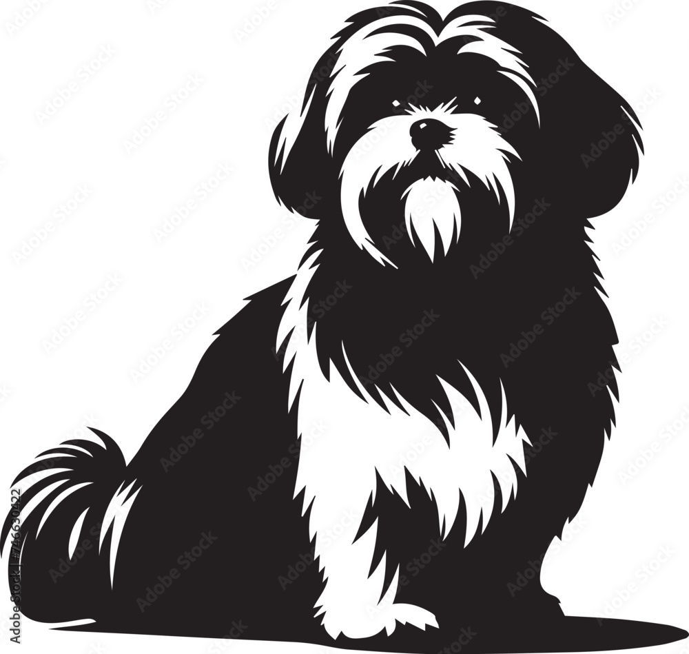 Dogs Silhouettes Amazing Dog EPS Vector Cute Dog Clipart	

