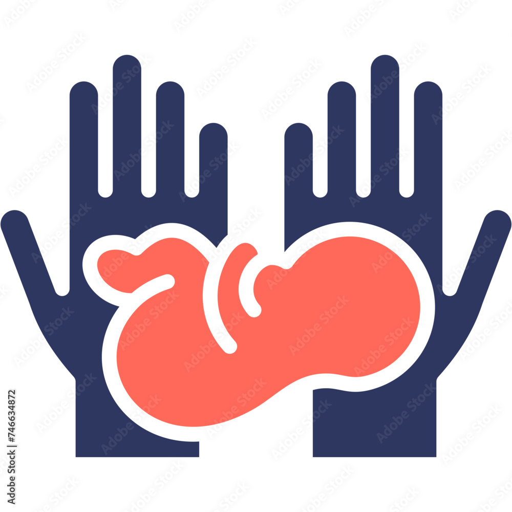 Obraz premium Pediatric Care Icon