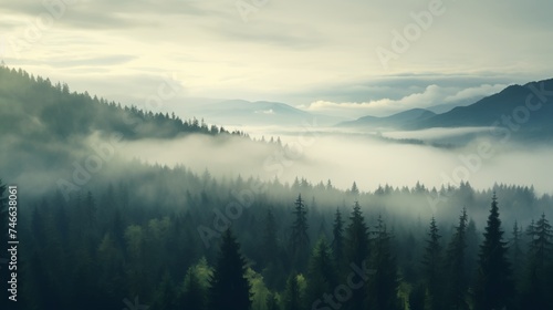 fog in the mountains © Arti