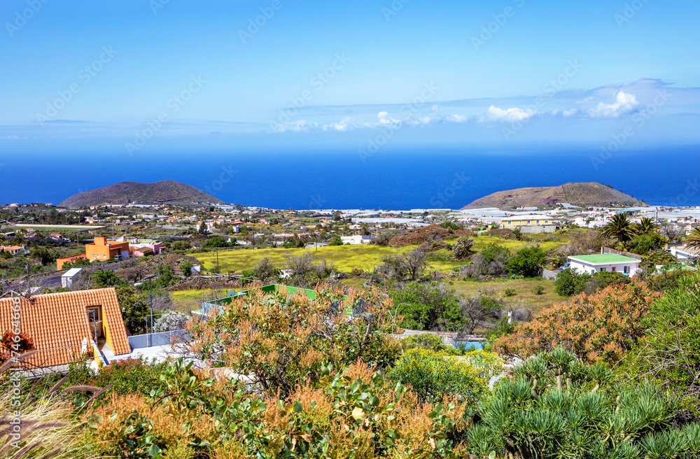 West coast of Island La Palma, Canary Islands, Spain, Europe.