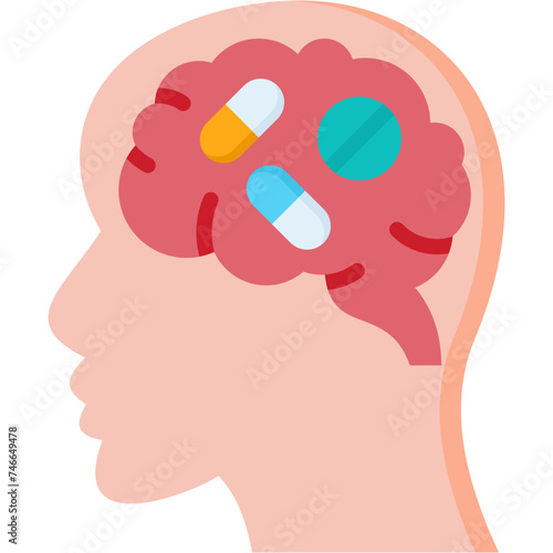Drug Addiction Icon