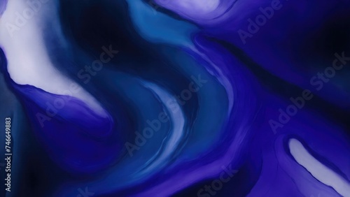 Purple, Black and Blue Encaustic paint background