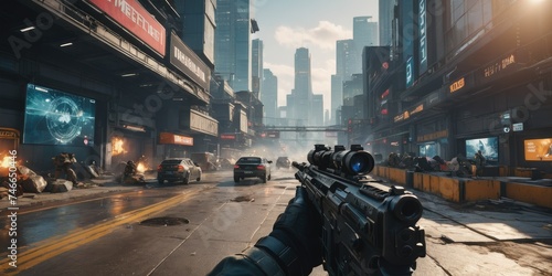 Unleash the Fury: High-Octane Action & Strategic Information Display 