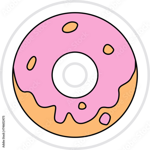 Donut Sticker