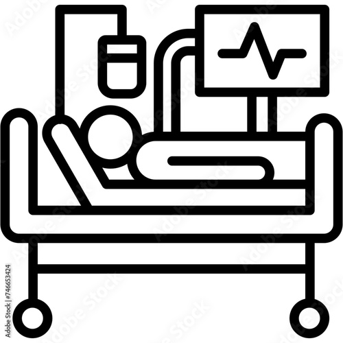 Intensive Care Unit Icon