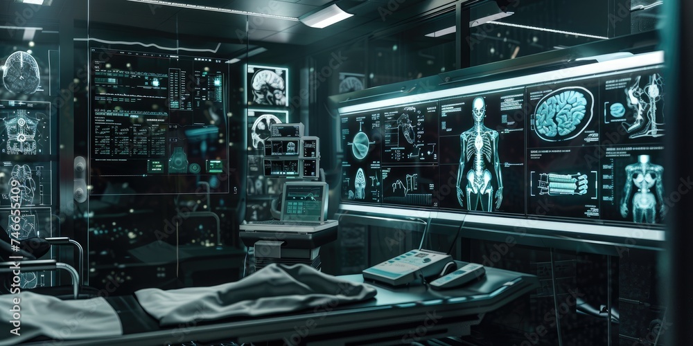Medical technology concept background Medical technology concept background