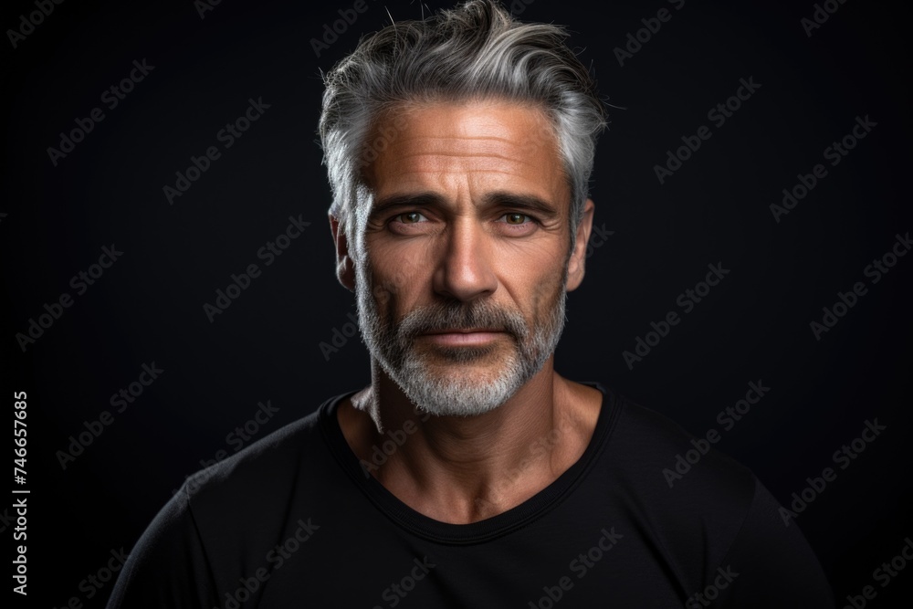 Detailed image of a man with a beard. Ideal for grooming products advertisement Detailed image of a man with a beard. Ideal for grooming products advertisement