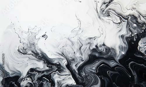 Original artwork photo of marble ink abstract art. High resolution photograph from exemplary original painting. photo