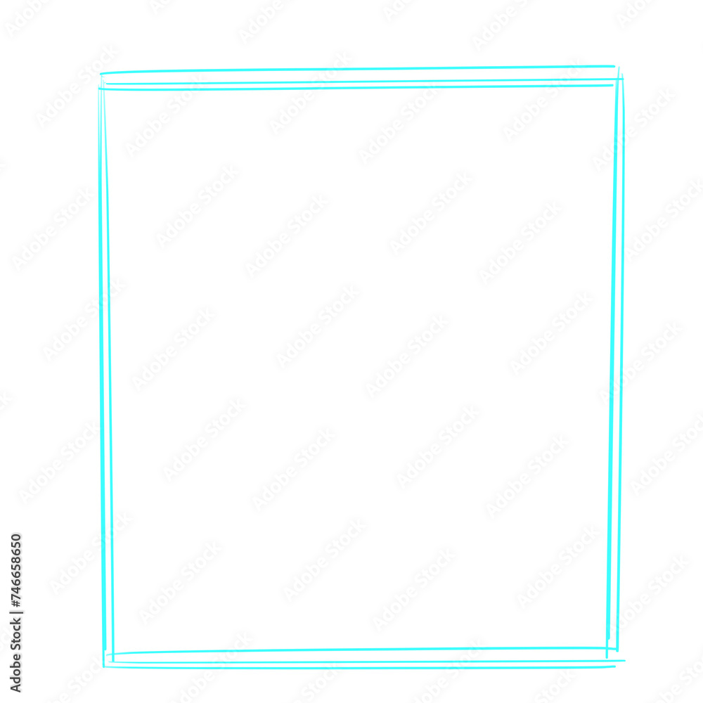 frame with clipping path