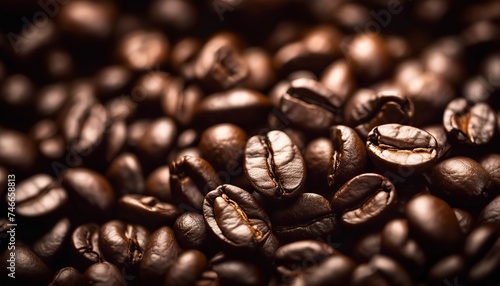 hd coffee beans background, coffee wallpaper, coffe beans on the table