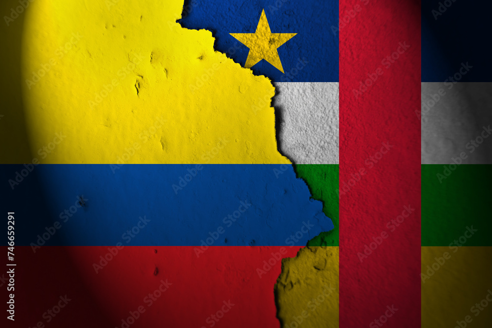 Relations between colombia and central africa