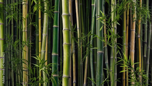 Bamboo pattern for a natural and organic design.