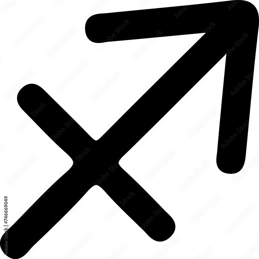 Sagittarius Zodiac clip art typography design on plain white transparent isolated background for card, shirt, hoodie, sweatshirt, apparel, tag, mug, icon, poster or badge Sagittarius Zodiac clip art typography design on plain white transparent isolated background for card, shirt, hoodie, sweatshirt, apparel, tag, mug, icon, poster or badge