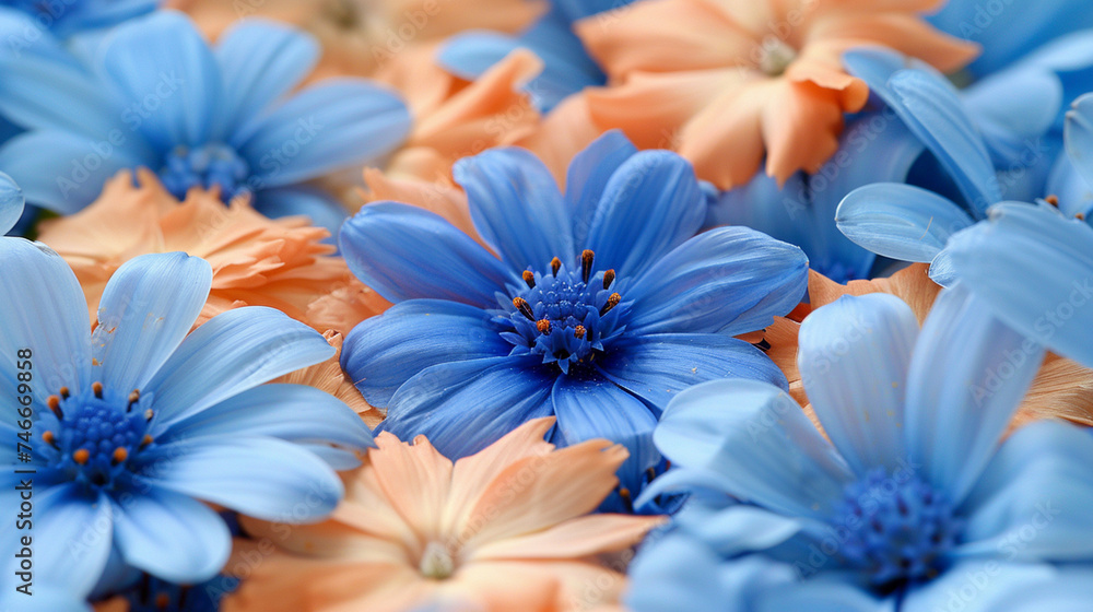 Background of Cornflower Blue flowers Background of Cornflower Blue flowers