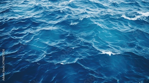 A large body of water with waves  ideal for use as a background image