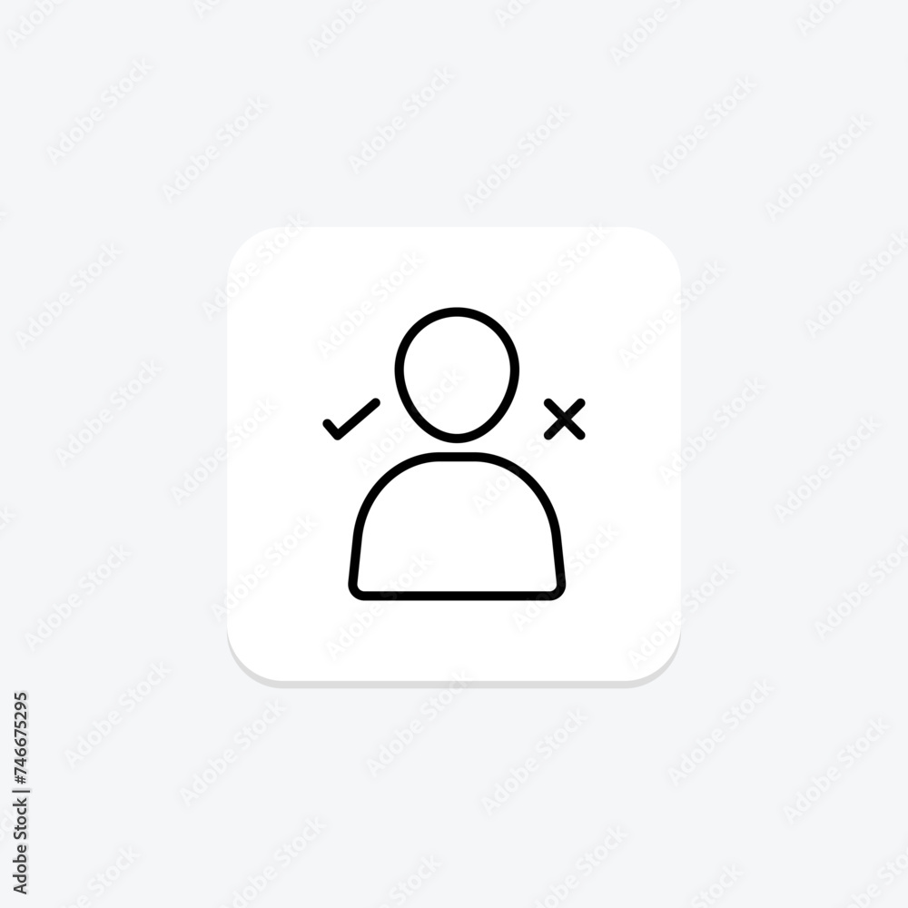 Decision icon, decisions, choice, choices, determination line icon, editable vector icon, pixel perfect, illustrator ai file Decision icon, decisions, choice, choices, determination line icon, editable vector icon, pixel perfect, illustrator ai file