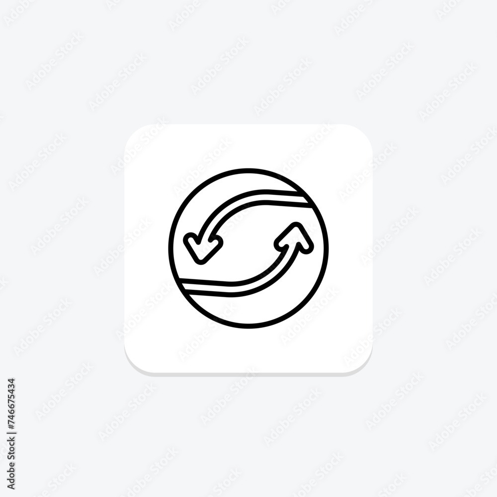 Arrows icon, arrow, direction, pointer, navigation line icon, editable vector icon, pixel perfect, illustrator ai file Arrows icon, arrow, direction, pointer, navigation line icon, editable vector icon, pixel perfect, illustrator ai file