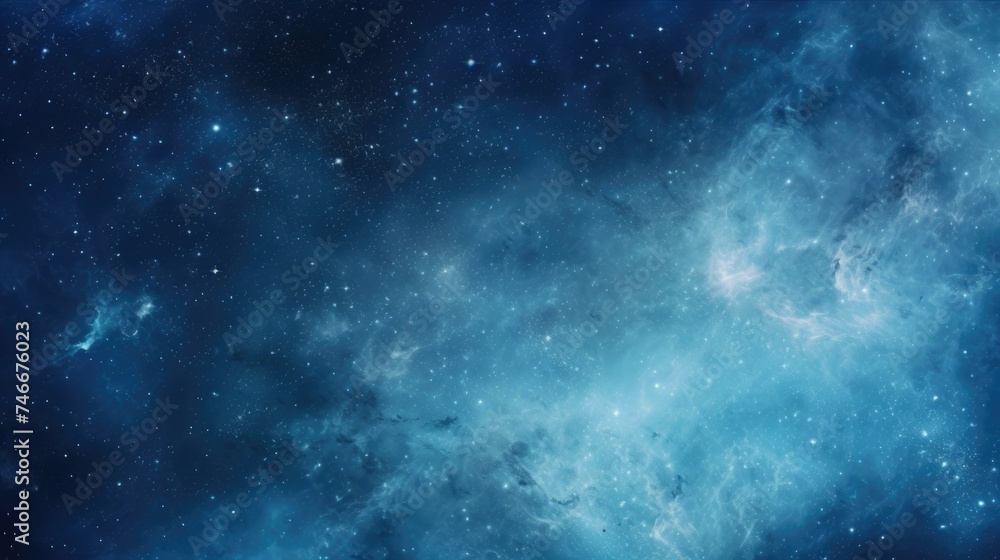A space filled with blue and white stars. Suitable for various designs A space filled with blue and white stars. Suitable for various designs