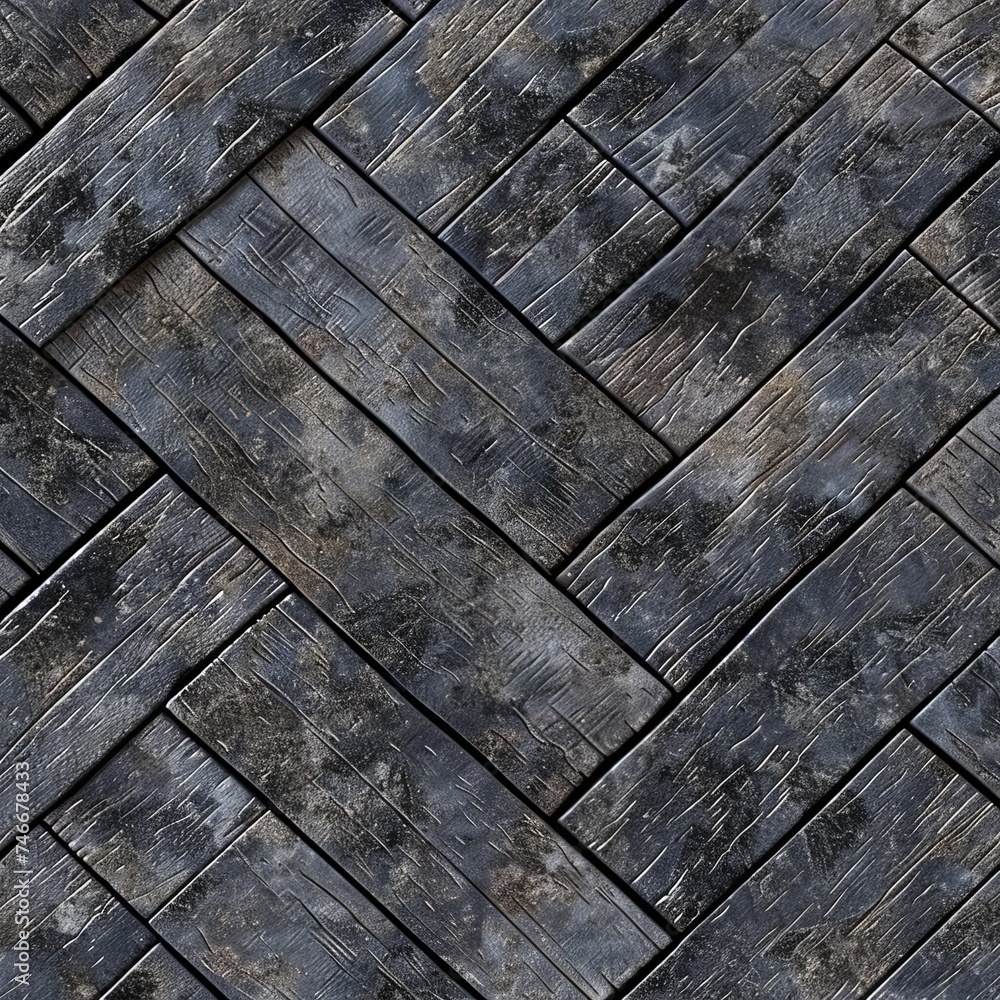 Fototapeta premium Close Up of Brick Floor