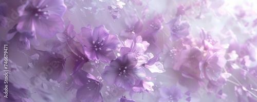 Ethereal Blooms in Purple Haze © cac_tus