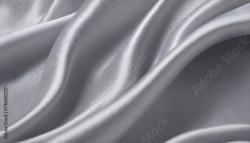 Light gray silk texture, wavy