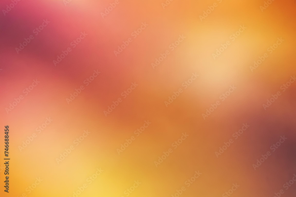 Abstract gradient smooth Blurred Smoke Yellow-Orange background image - obrazy, fototapety, plakaty 