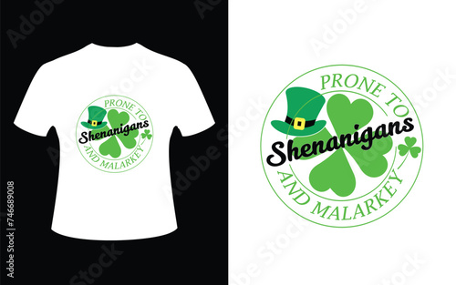 Prone to shenanigans and malarkey SVG design