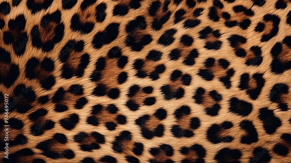 Wild animal pattern background or texture