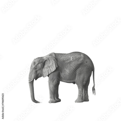 elephant isolated 