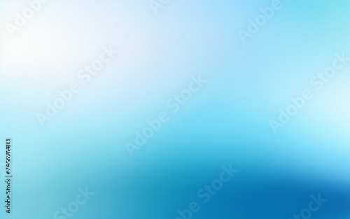 Smooth blue-white gradient blur background image.