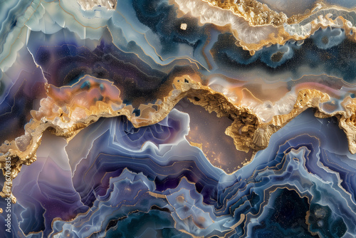 resin geode abstract art © The Picture House