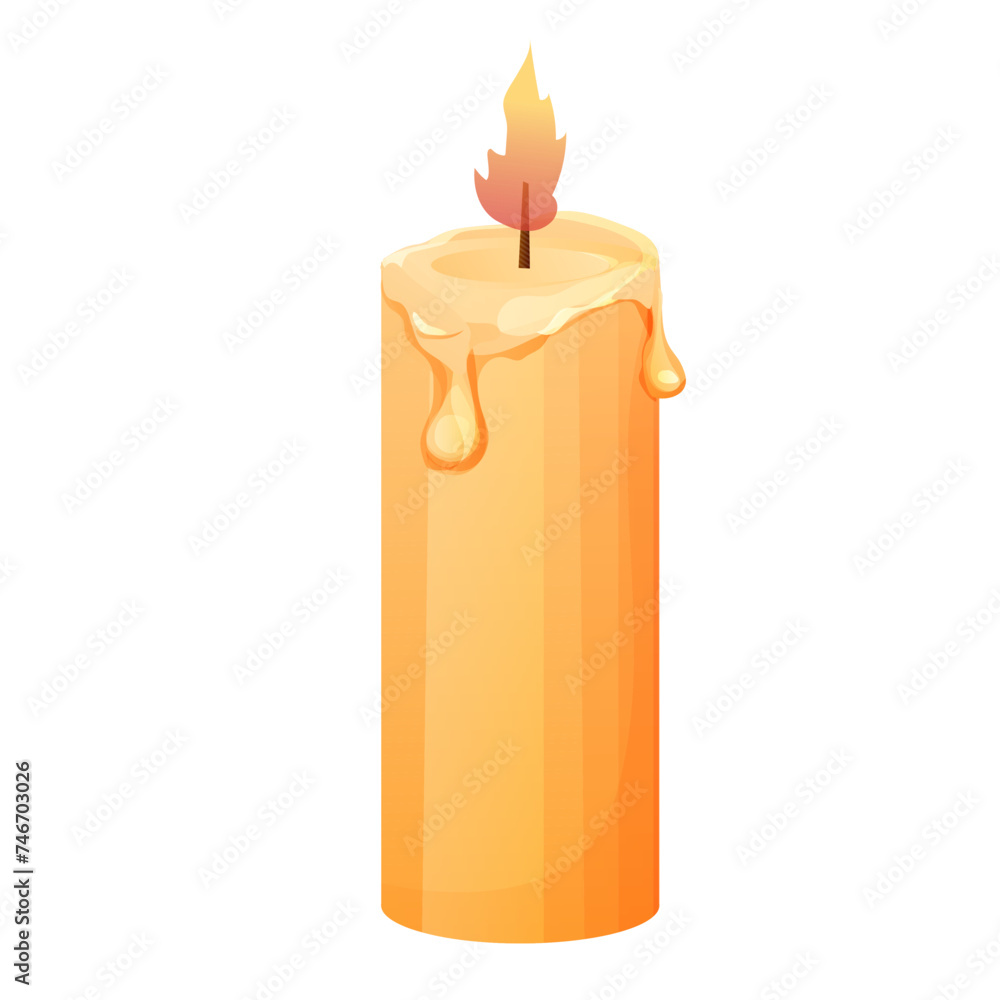 Wax candle with fire, flame isolated on white background. Soy wax white candles with fire romantic atmosphere Wax candle with fire, flame isolated on white background. Soy wax white candles with fire romantic atmosphere