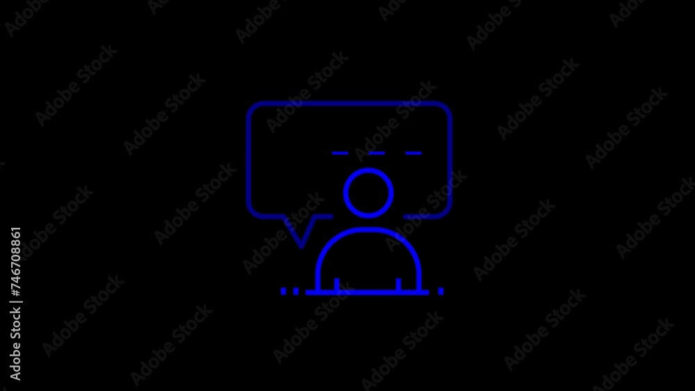 Approval line icon for modern concepts, web and apps on white background. Motion graphic. Approval line icon for modern concepts, web and apps on white background. Motion graphic.