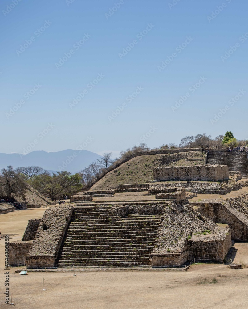Zona arqueológica  de Monte Alban Oaxaca