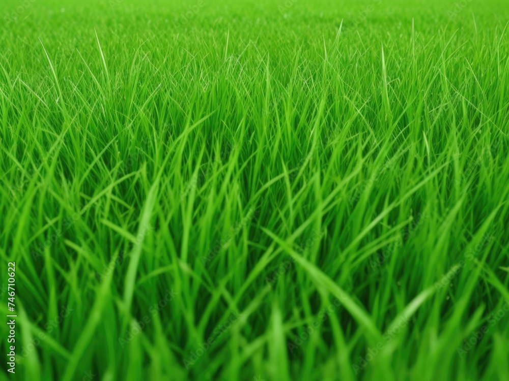 The texture of green grass covers the entire screen without unnecessary elements.