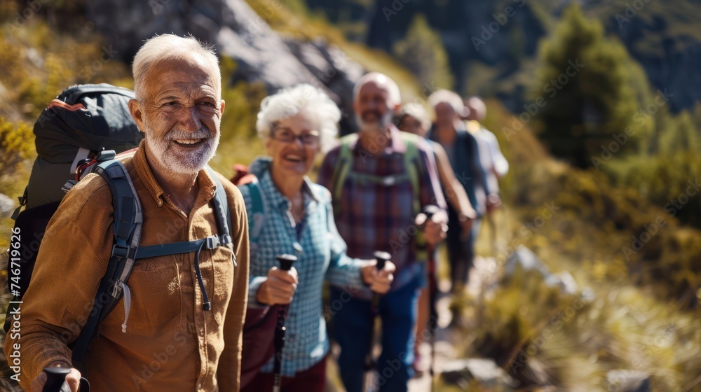 Active Aging: Seniors Hiking Trail - Strength and Resilience in Older Adults Embracing Health and Well-Being Active Aging: Seniors Hiking Trail - Strength and Resilience in Older Adults Embracing Health and Well-Being