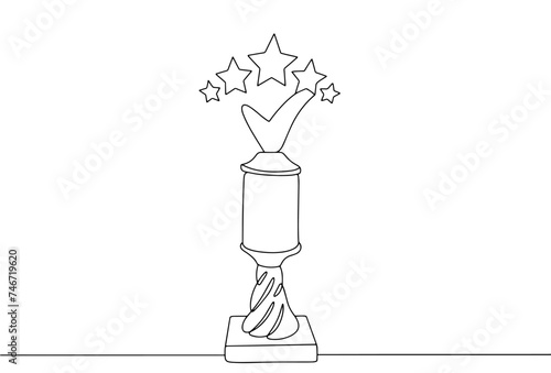 Cup. Quality. One line