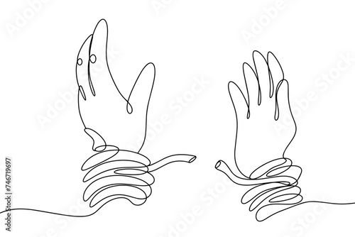 Freedom. Slavery. One line